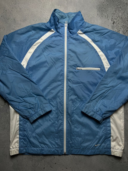 Nike Vintage Zipper Jacket swoosh logo y2k 90s Zip-Up rare