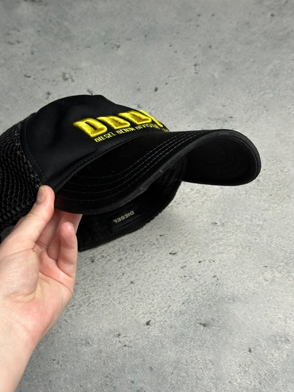 Diesel Big logo 00's Cap One Size DDDR y2k