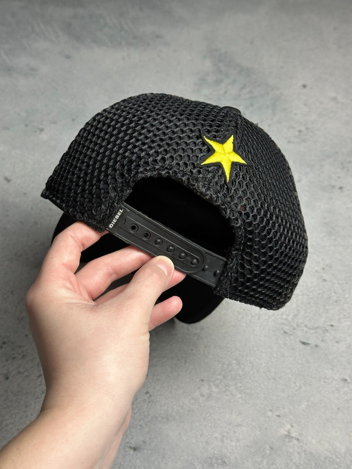Diesel Big logo 00's Cap One Size DDDR y2k