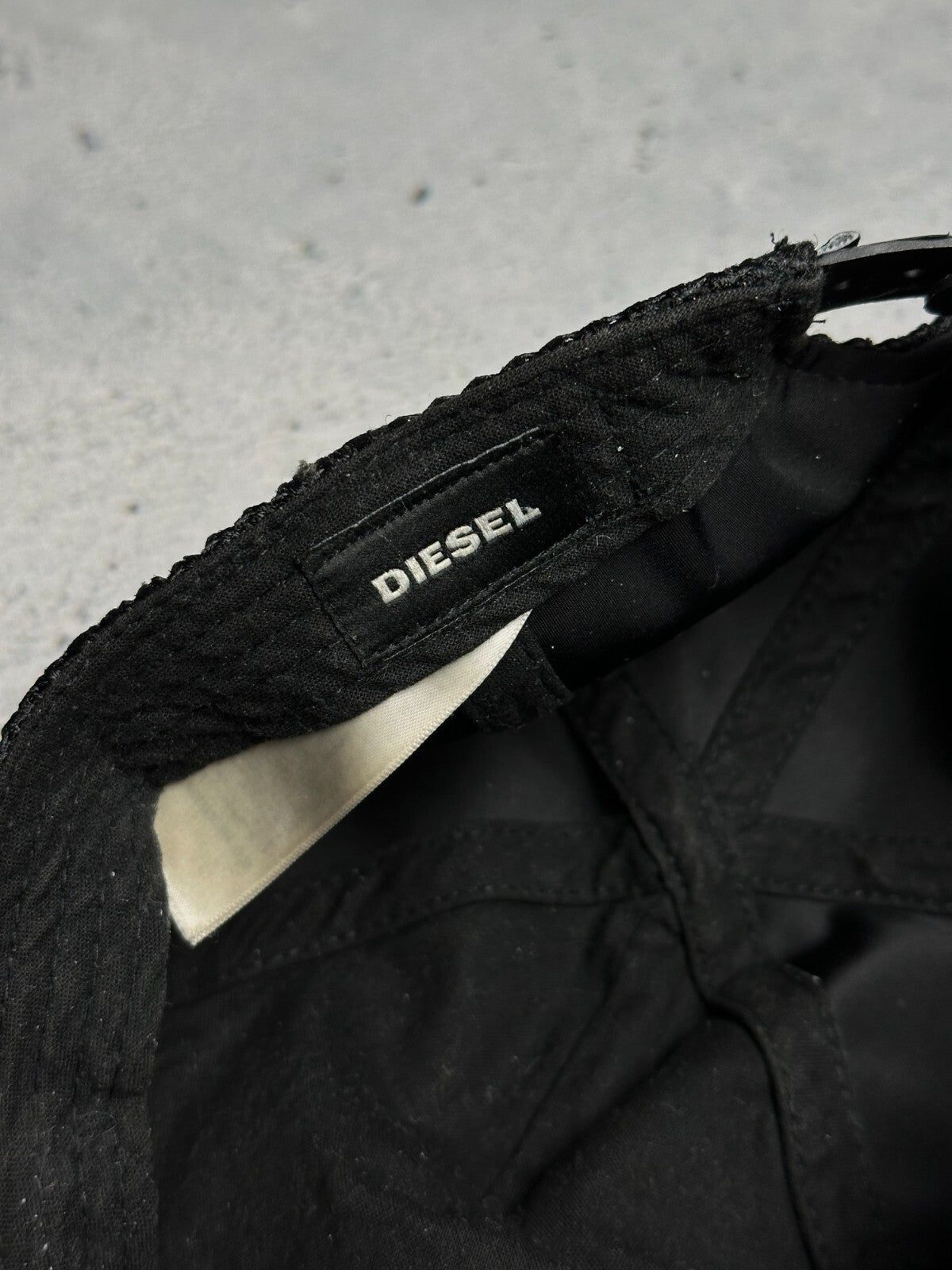 Diesel Big logo 00's Cap One Size DDDR y2k