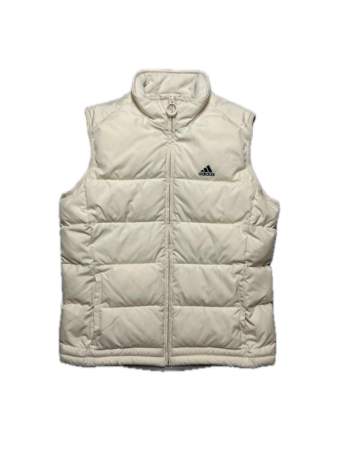 00s Adidas Zipper Vintage Puffer Zip-Up Vest y2k 90s