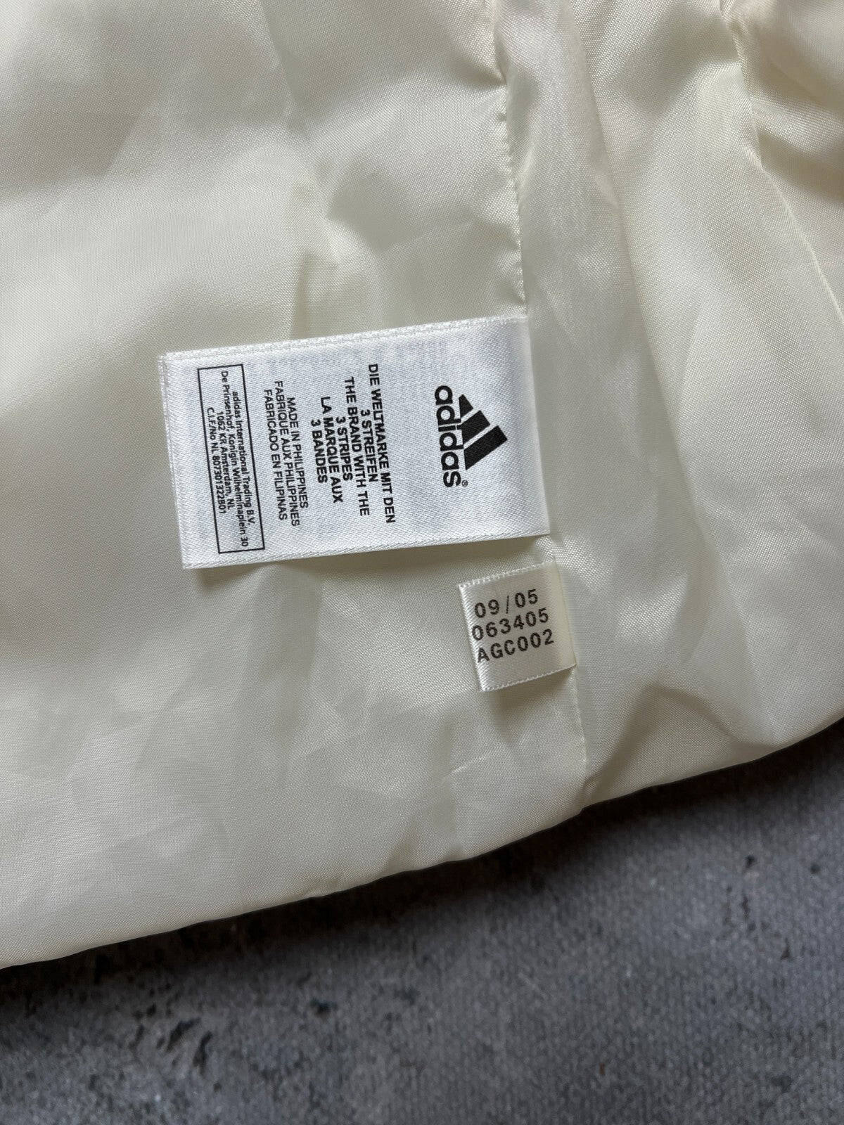 00s Adidas Zipper Vintage Puffer Zip-Up Vest y2k 90s