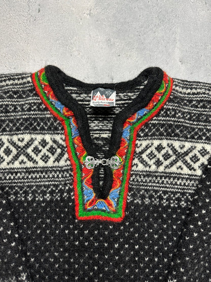 Norwegian wool Dale of Norway Pure Wool Cardigan Knit Vintag