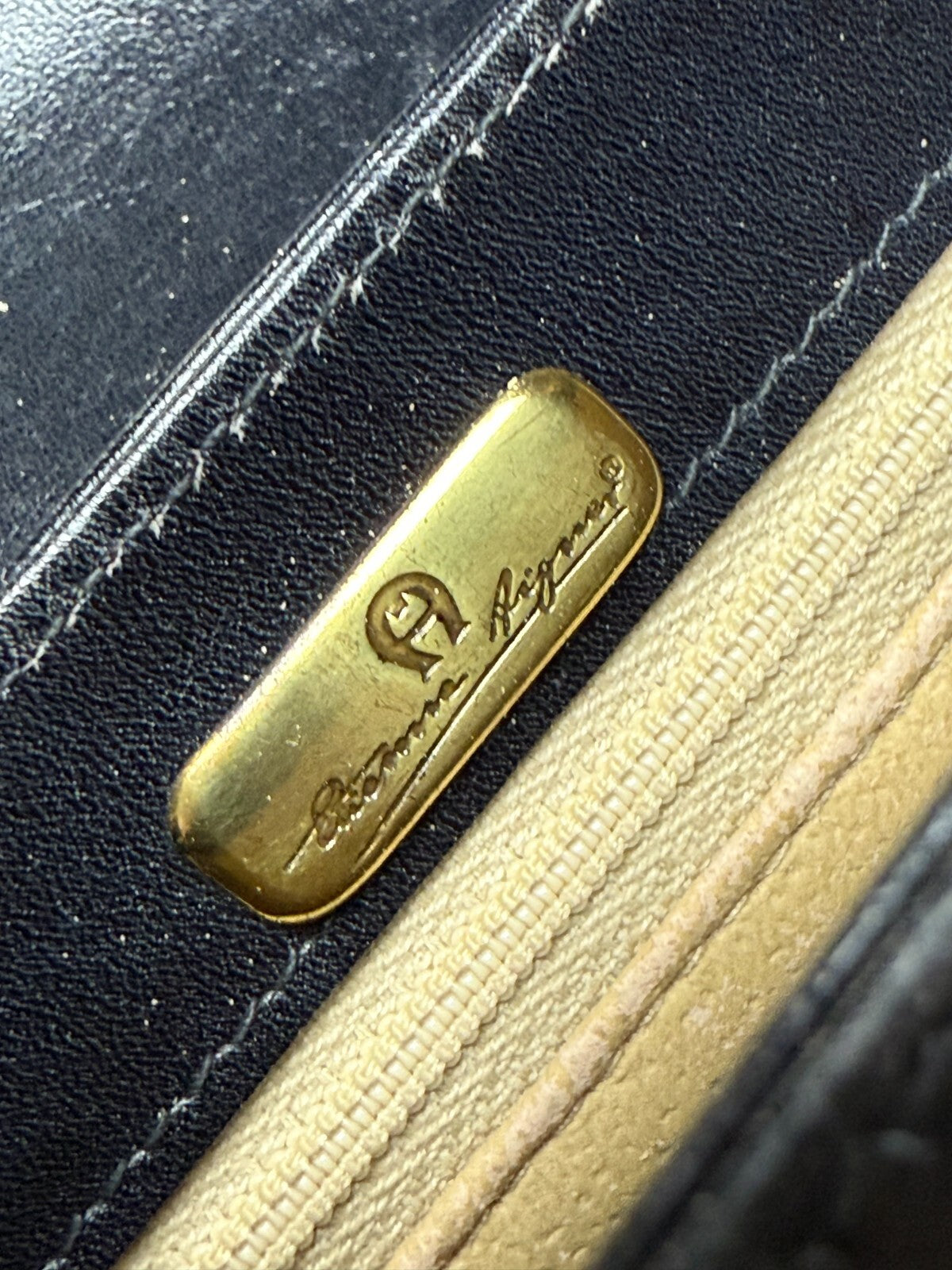 Vintage 90s Etienne Aigner Leather Crossbody Shoulders Bag