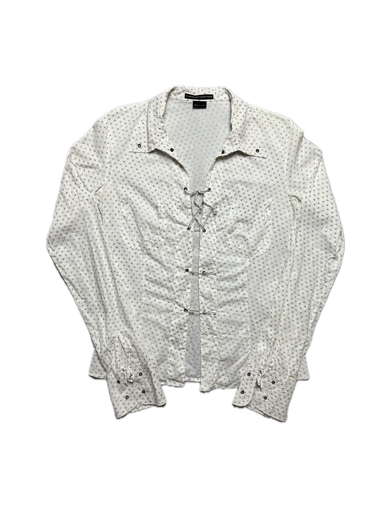 Marithe Francois Girbaud Vintage Shirt Avant Garde Italy y2k