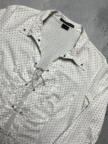 Marithe Francois Girbaud Vintage Shirt Avant Garde Italy y2k