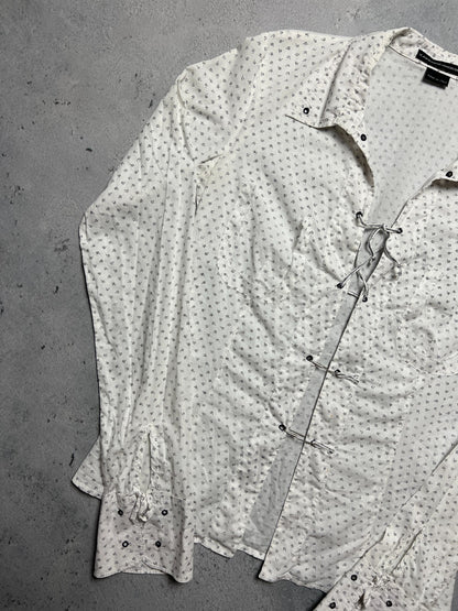 Marithe Francois Girbaud Vintage Shirt Avant Garde Italy y2k