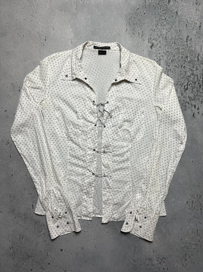 Marithe Francois Girbaud Vintage Shirt Avant Garde Italy y2k