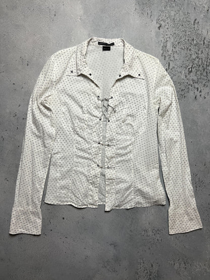 Marithe Francois Girbaud Vintage Shirt Avant Garde Italy y2k