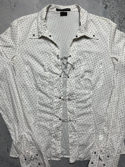 Marithe Francois Girbaud Vintage Shirt Avant Garde Italy y2k