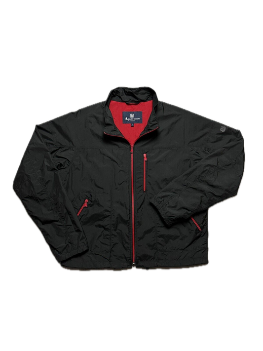 Aquascutum Vintage Nylon Black y2k Jacket Hype Casual 00s