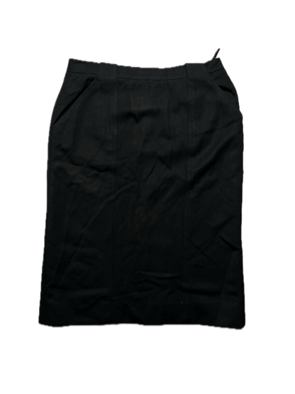 Vintage Celine Paris Women's Midi Skirt Made in France 90s
