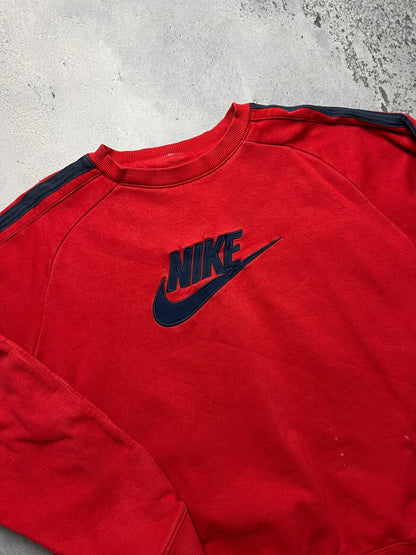 Nike Vintage Crewneck Center Logo Swoosh Hype Sweatshirt 90s