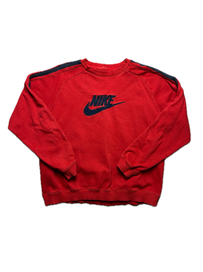 Nike Vintage Crewneck Center Logo Swoosh Hype Sweatshirt 90s