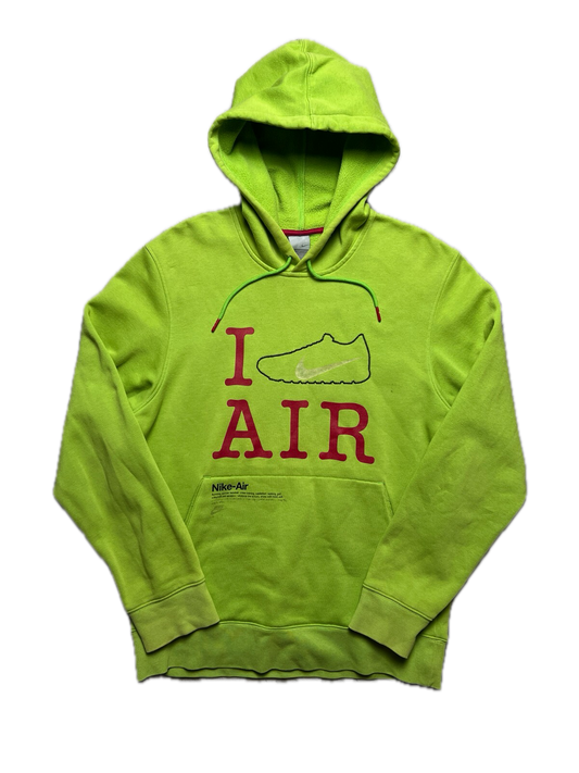 Nike Vintage Celebration Of Air Neon Green Pullover Hoodie