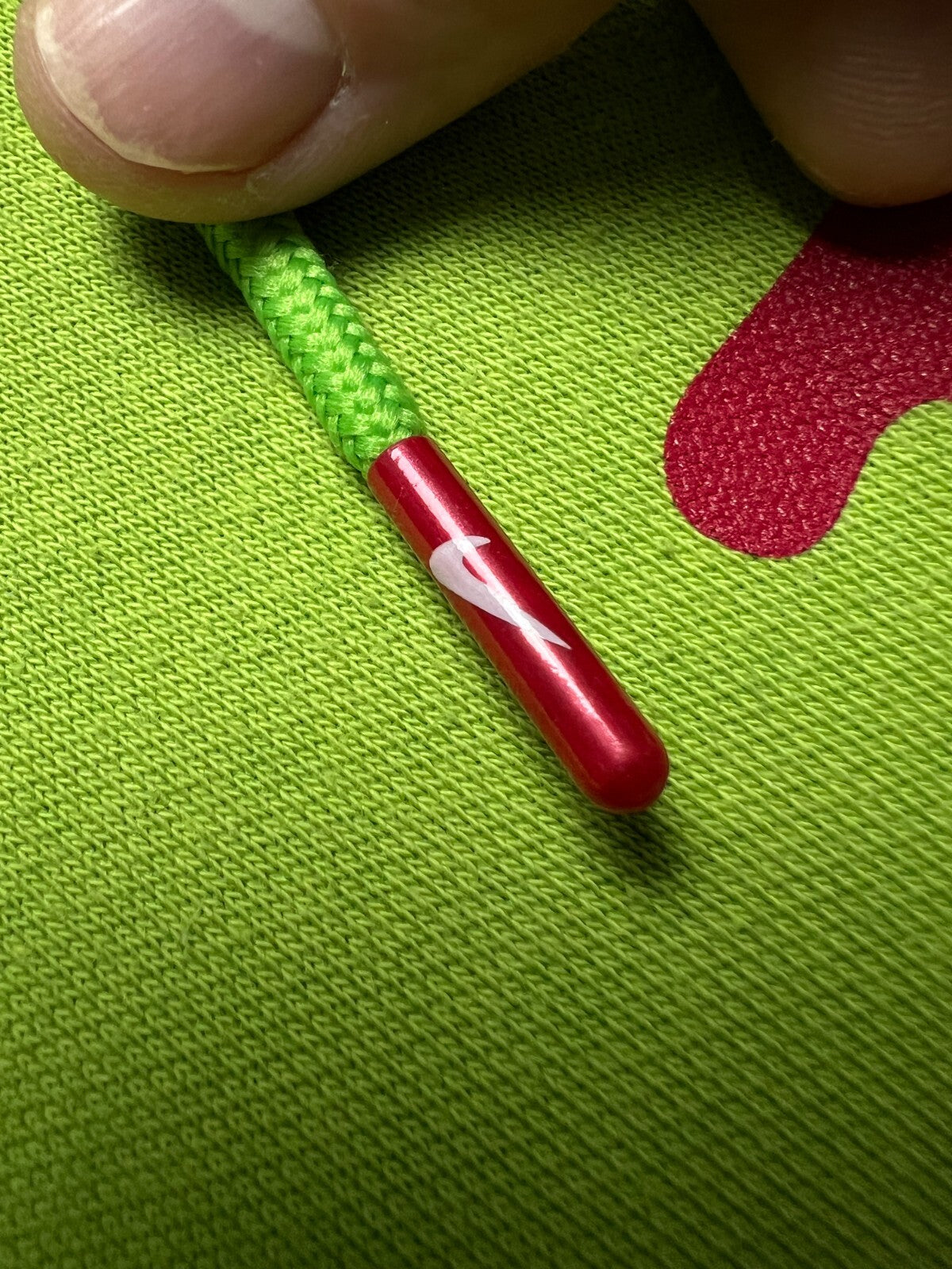 Nike Vintage Celebration Of Air Neon Green Pullover Hoodie