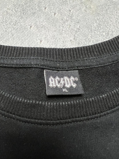 Vintage 00s AC/DC Tour ‘76 Rock Band Crewneck Sweatshirt y2k