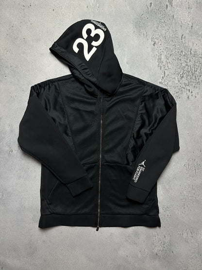 Nike Jordan Jumpman 23E Logo Zip-Up Hoodie NWT y2k Tech Zip