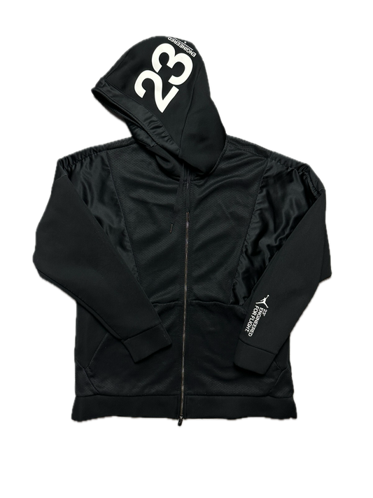 Nike Jordan Jumpman 23E Logo Zip-Up Hoodie NWT y2k Tech Zip