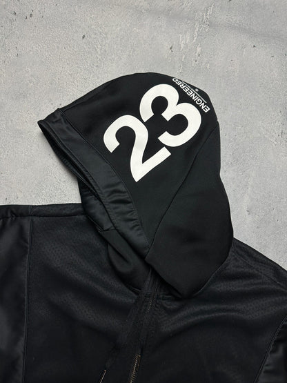 Nike Jordan Jumpman 23E Logo Zip-Up Hoodie NWT y2k Tech Zip