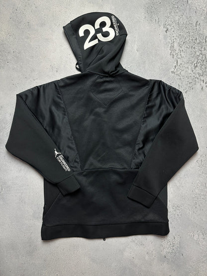 Nike Jordan Jumpman 23E Logo Zip-Up Hoodie NWT y2k Tech Zip