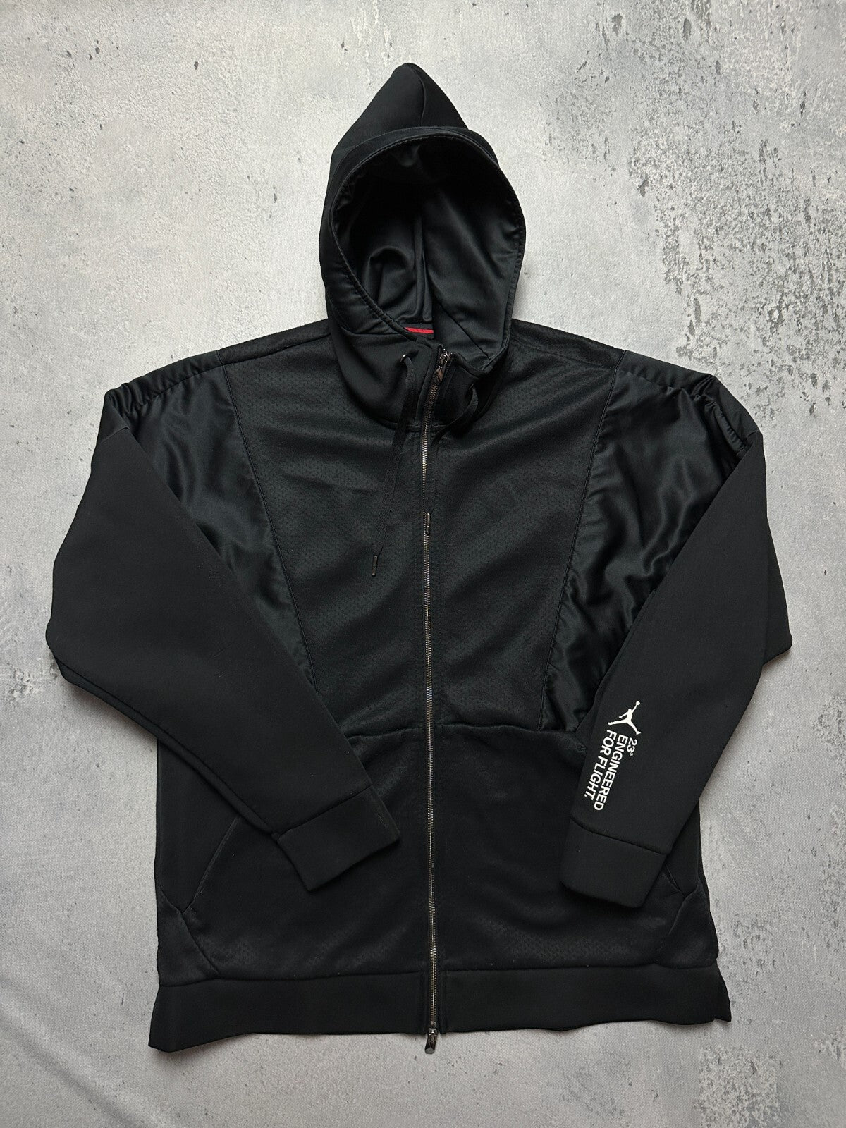 Nike Jordan Jumpman 23E Logo Zip-Up Hoodie NWT y2k Tech Zip