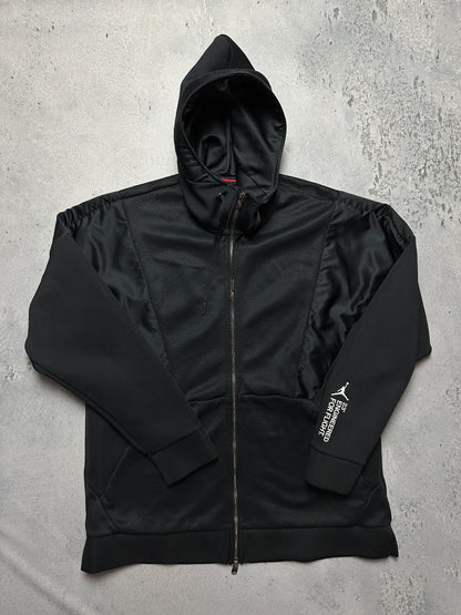 Nike Jordan Jumpman 23E Logo Zip-Up Hoodie NWT y2k Tech Zip