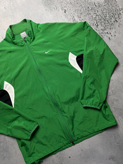 Nike Vintage Zipper Jacket swoosh logo y2k 90s Zip-Up rare