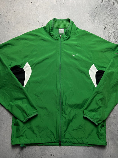 Nike Vintage Zipper Jacket swoosh logo y2k 90s Zip-Up rare