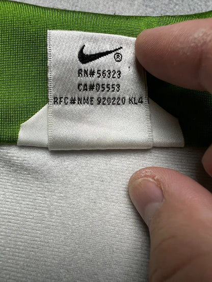 Nike Vintage Zipper Jacket central swoosh logo y2k 90s