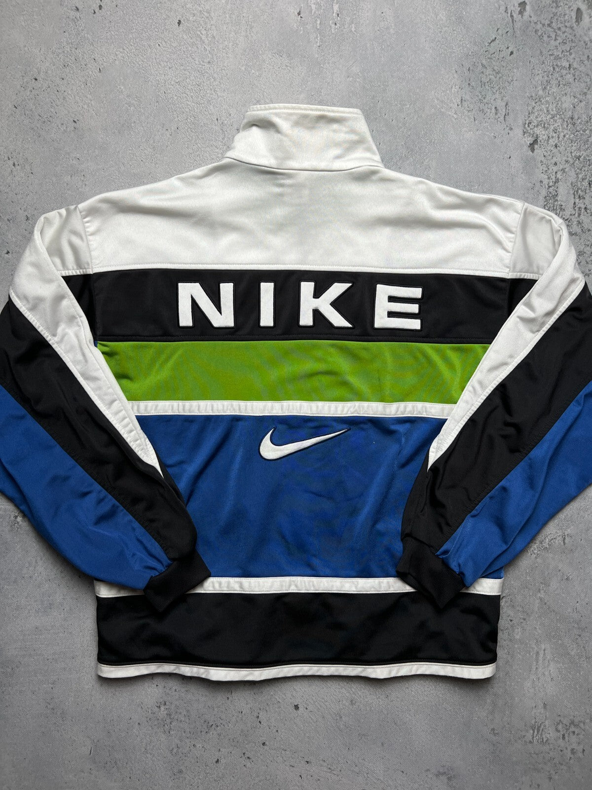 Nike Vintage Zipper Jacket central swoosh logo y2k 90s