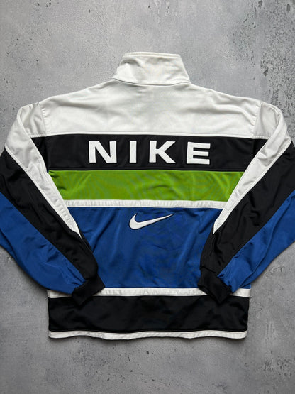 Nike Vintage Zipper Jacket central swoosh logo y2k 90s
