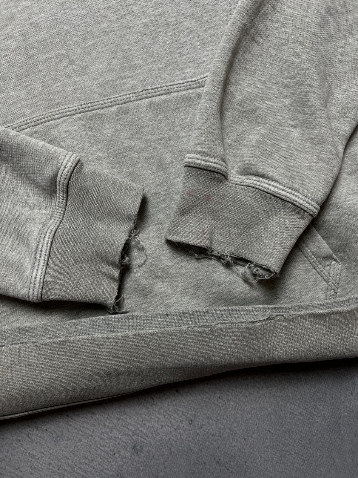 Nike boxy fit vintage hoodie center swoosh logo spellout y2k