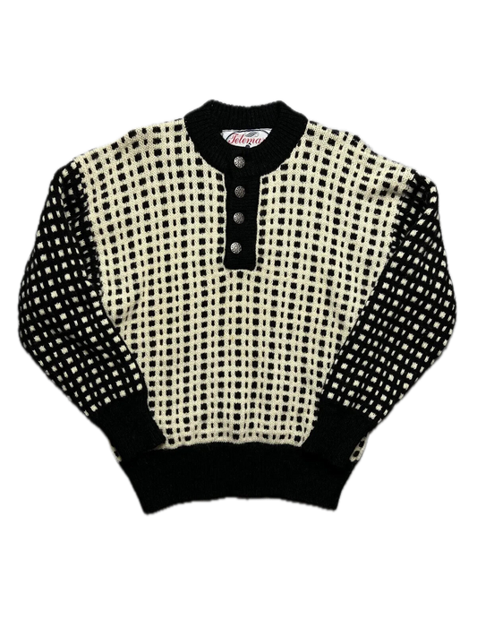 Vintage Telemark 90s Norway Crazy Warm Sweater y2k Rare Wool