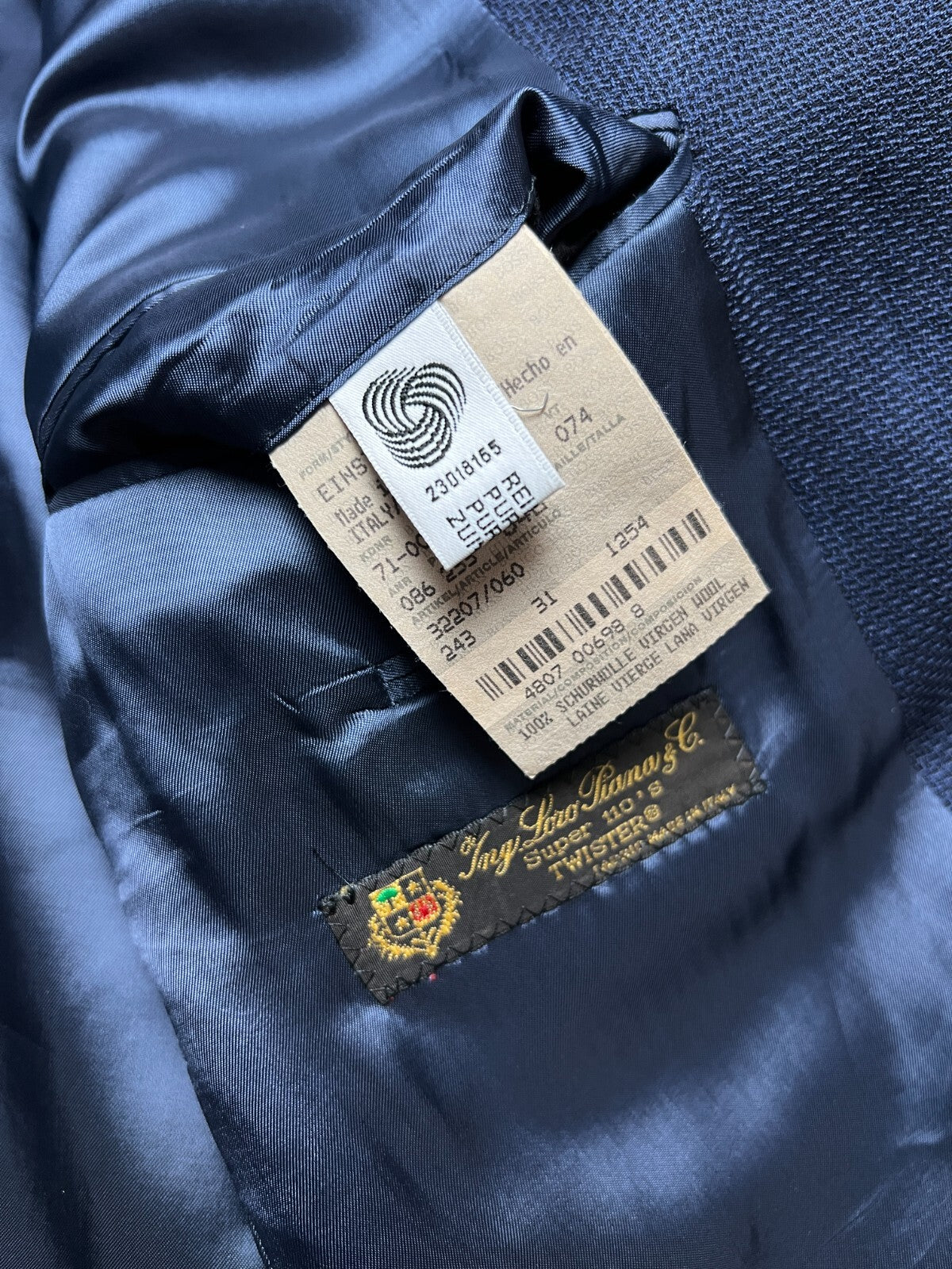 Hugo Boss x Loro Piana vtg Wool Blazer Super Twister 110’s