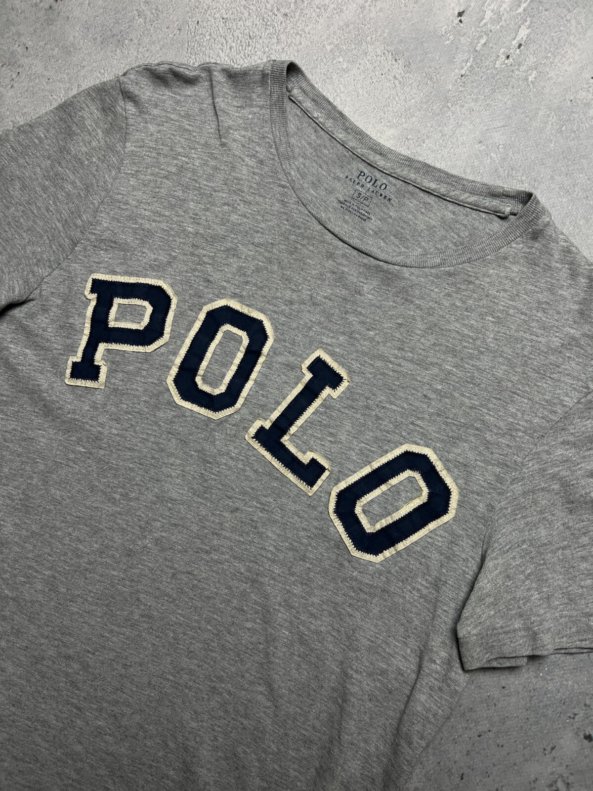 Polo Ralph Lauren Team T-Shirt 00s Vintage Big Logo POLO