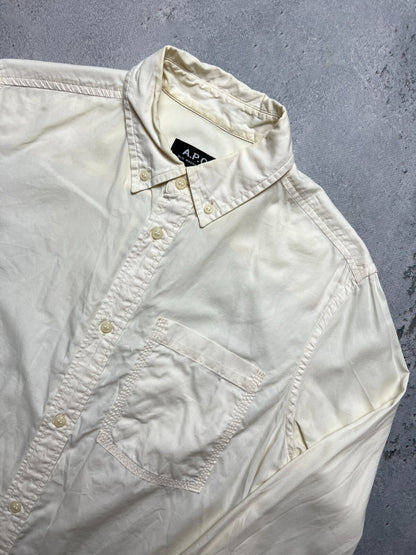 A.P.C Shirt Paris Button Up y2k Luxury casual Item