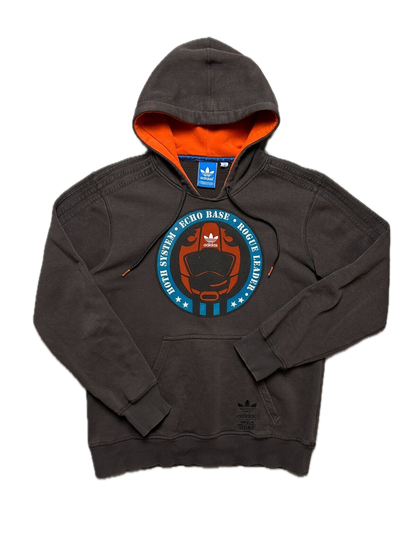 Adidas x Star Wars Vintage Hoodie Hoth System Echo Base y2k