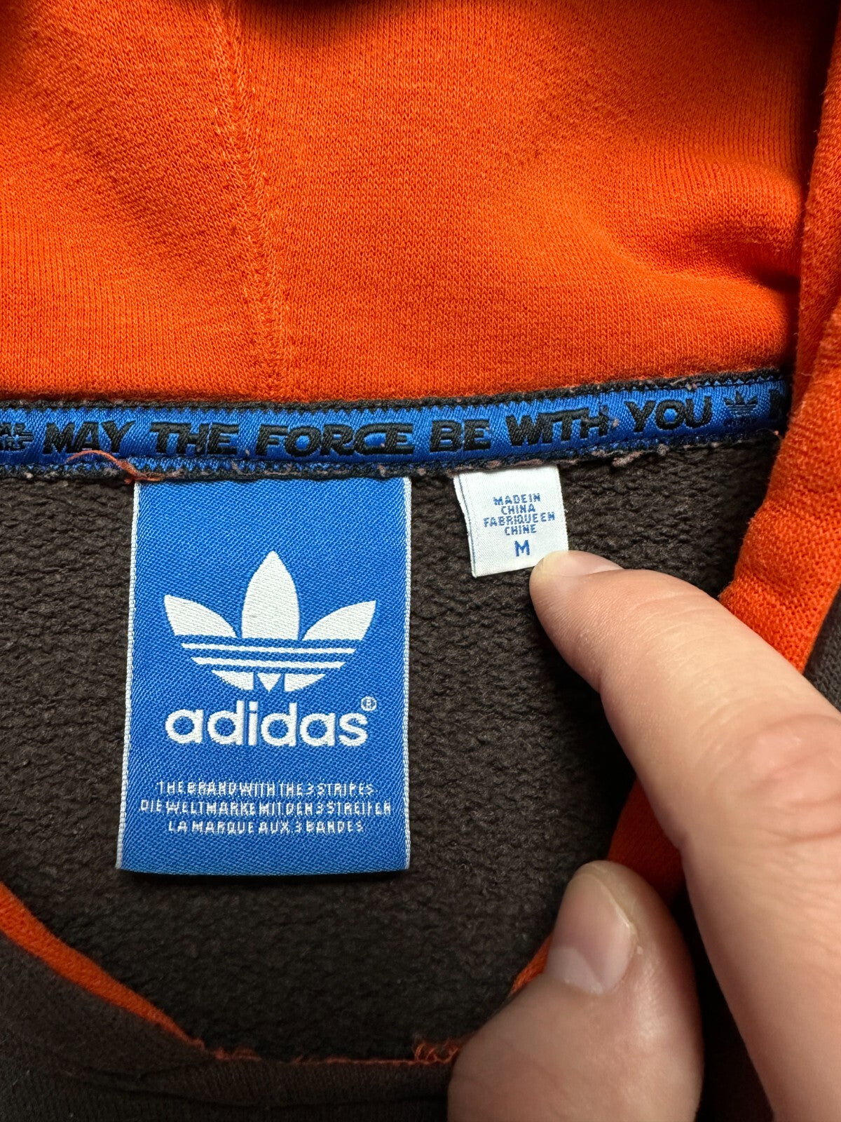 Adidas x Star Wars Vintage Hoodie Hoth System Echo Base y2k