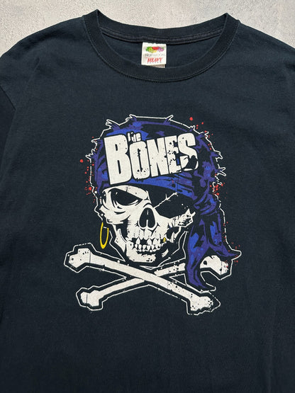 The Bones Tee Vintage USA Rare Jolly Roger Opium Skull y2k