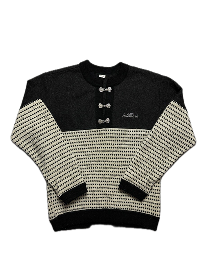 Vintage Telemark 90s Norway Crazy Warm Sweater y2k Rare Wool