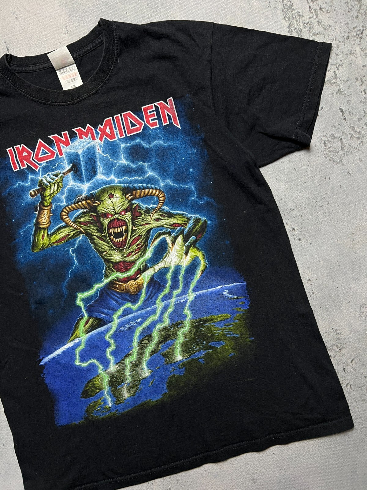 Iron Maiden Legacy Of The Beast Tour Concert Promo Rare Tee