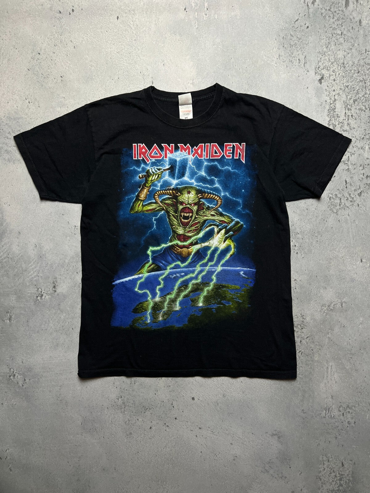 Iron Maiden Legacy Of The Beast Tour Concert Promo Rare Tee