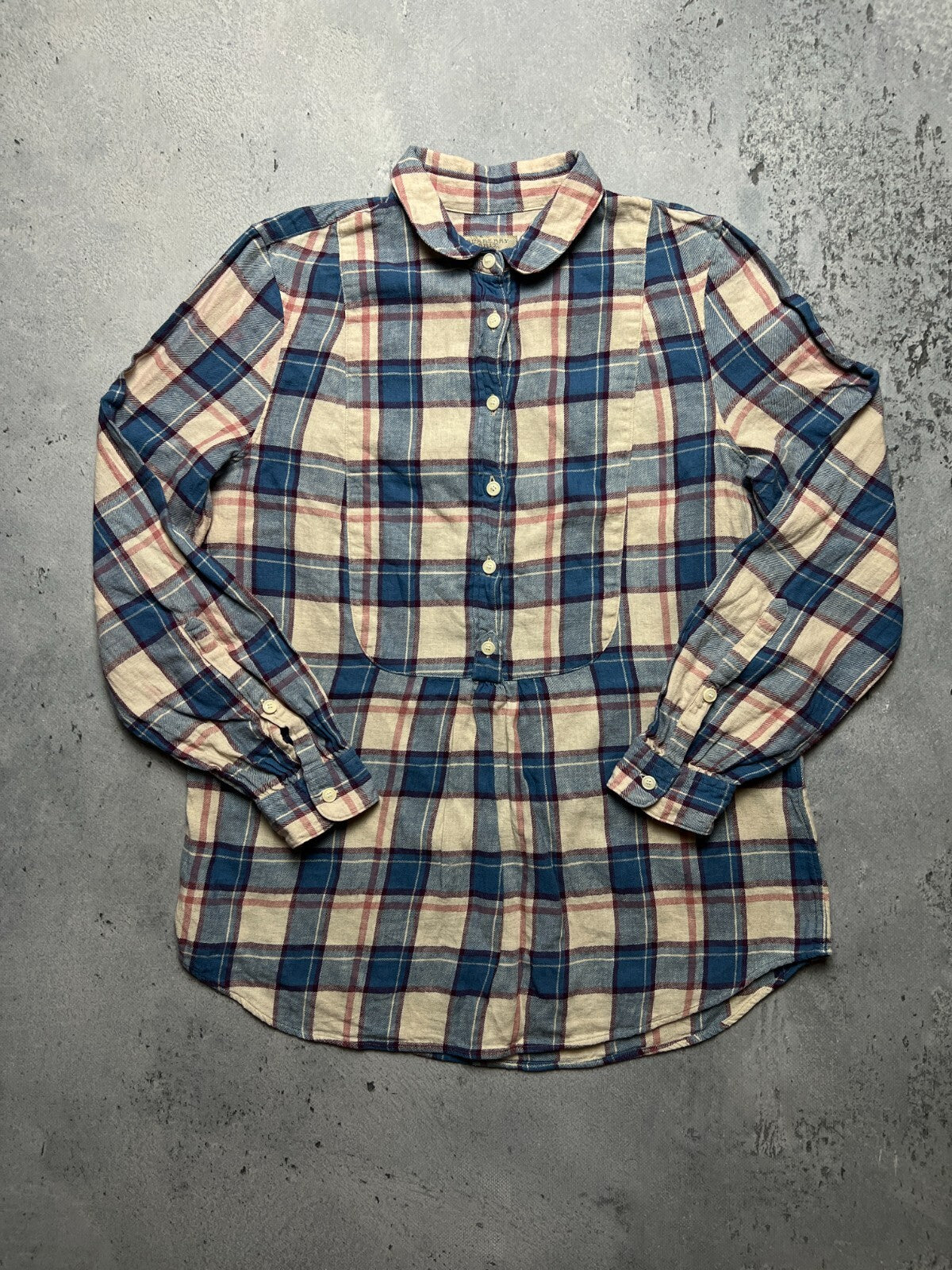 Burberry Brit Nova Check Shirt Blouses Vintage y2k