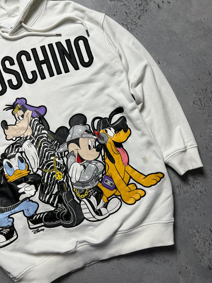 Women’s H&M x Moschino x Disney Long Hooded Dress Rare Lux