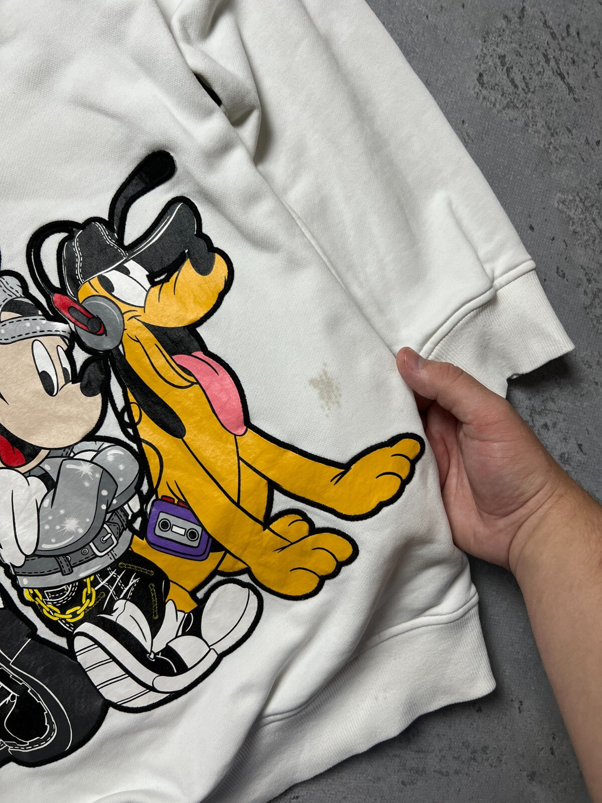 Women’s H&M x Moschino x Disney Long Hooded Dress Rare Lux