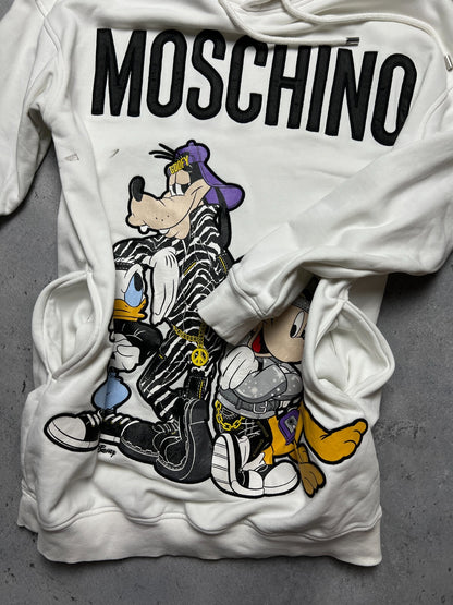 Women’s H&M x Moschino x Disney Long Hooded Dress Rare Lux