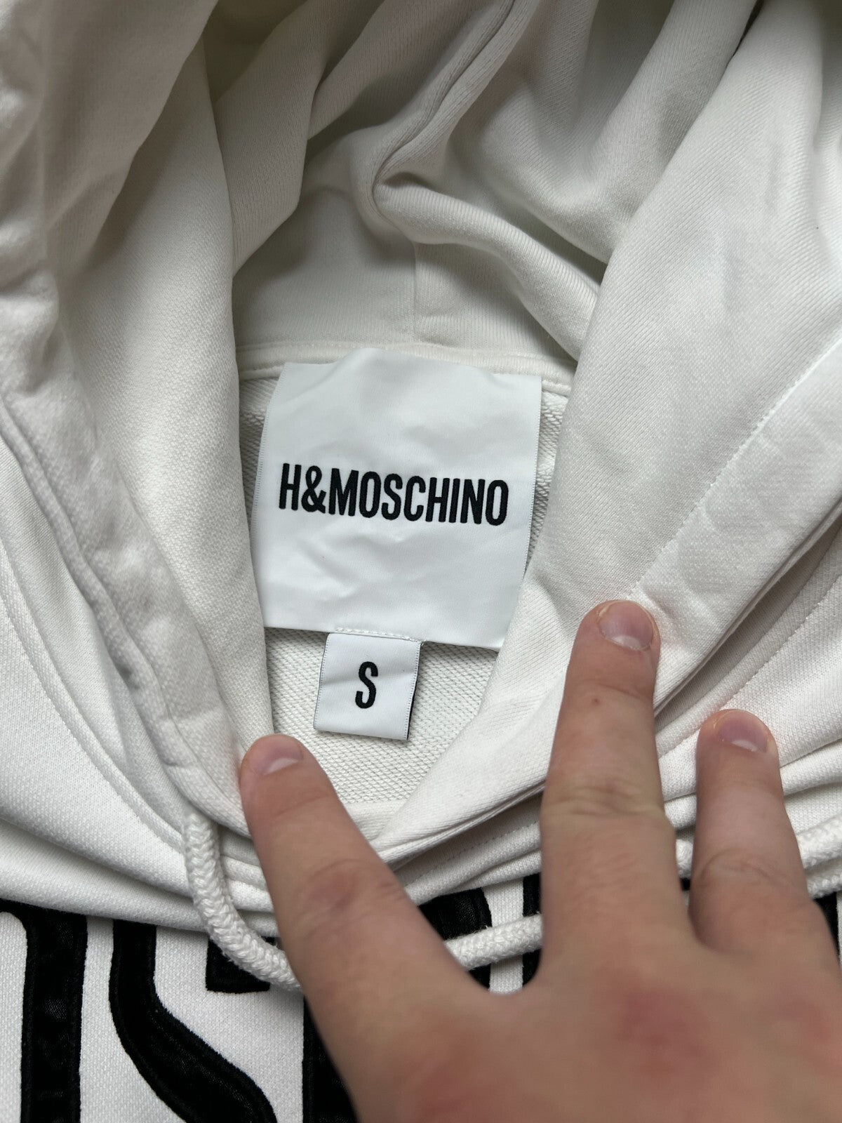 Women’s H&M x Moschino x Disney Long Hooded Dress Rare Lux