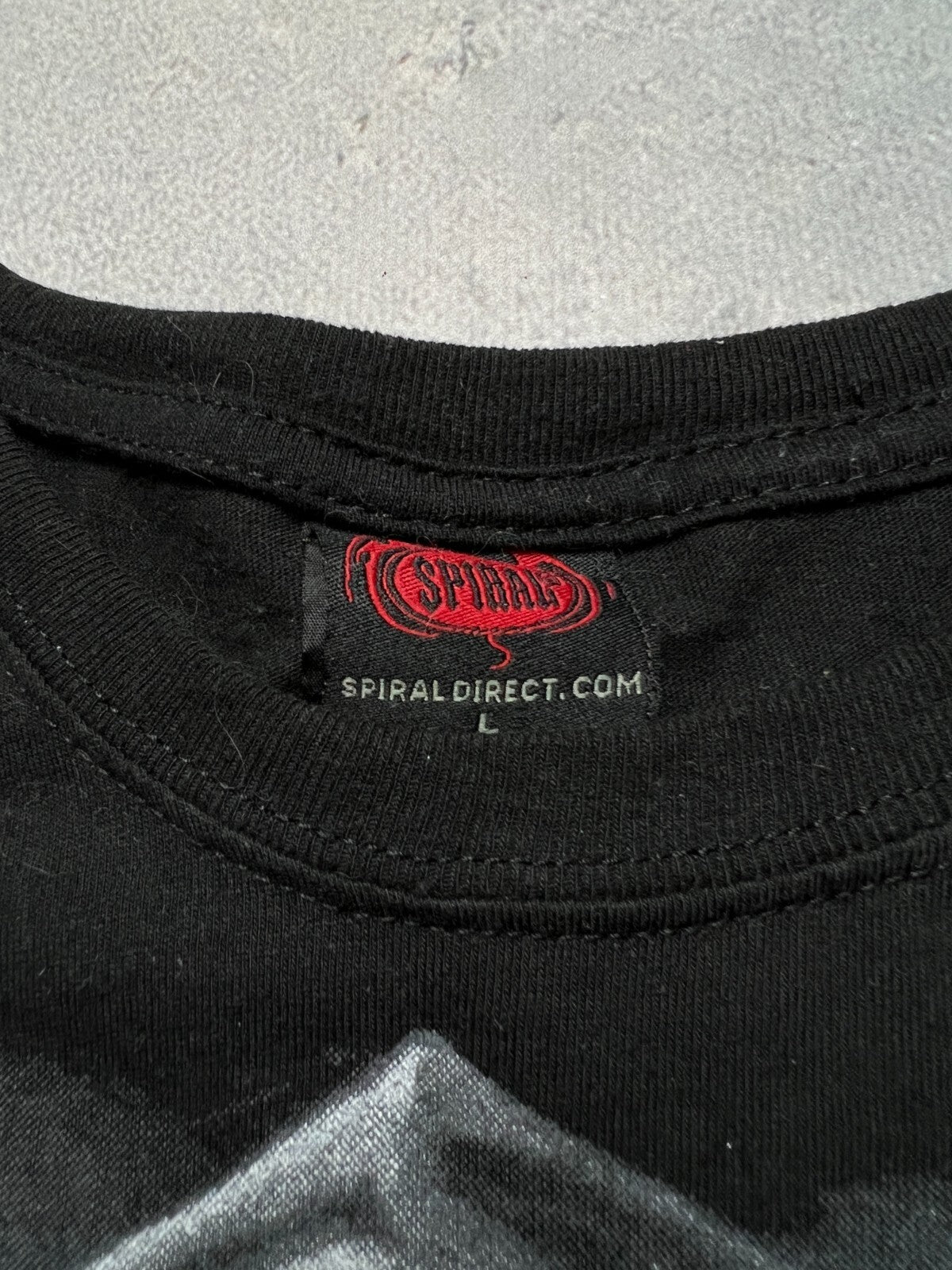 Vintage y2k Spiral Keep Out Religion Tee Game Over You Lose