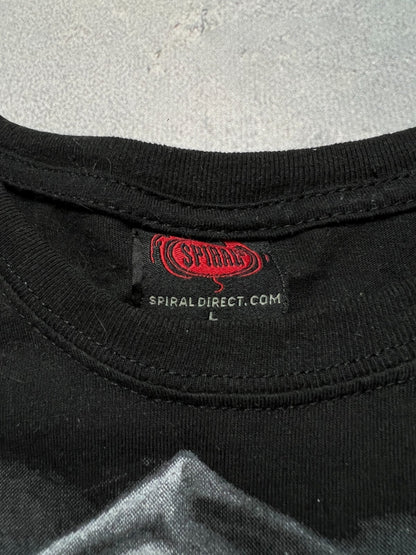 Vintage y2k Spiral Keep Out Religion Tee Game Over You Lose